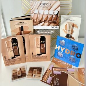 ✨ Luxury Complexion Discovery Set | YSL, Dior | 13-Piece Shade Finder Kit